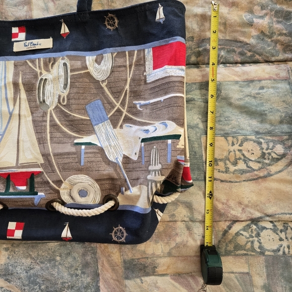 Sun n Sand Nautical Canvas Bag - Picture 4 of 10